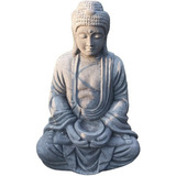 Buda Grande Escultura Figura Granito Piedra ( Altura 70cm)