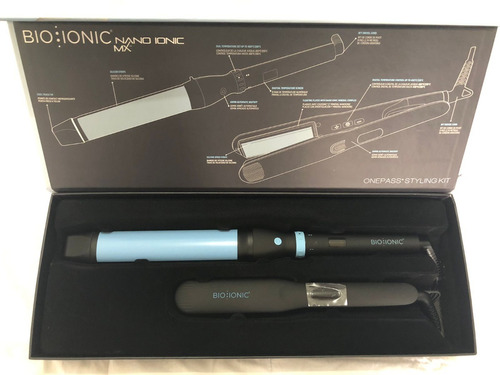 Bio Ionic Kit Plancha + Ferro Nano Ionic Mx