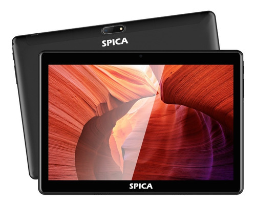 Tablet De 10 Spica Tab-x30 32gb Android 10 Memoria Ram 2gb Color Negro