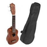 La Sevillana Svuke-200 Ukelele Ukulele Funda Y Afinador Color Marrón