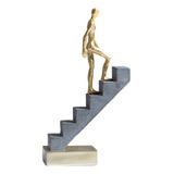 1 Up Stairs Pensador Sculpture Estatilla Moderna