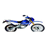 Kit Funda Tanque Asiento Motomel Dakar 200cc Azul 3m174a