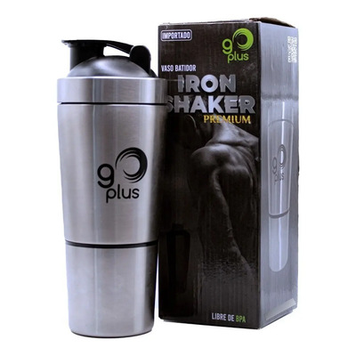 Vaso Mezclador De Proteína Iron Shaker Premium Go Plus 750ml | MercadoLibre