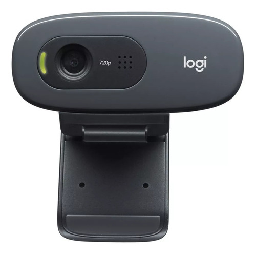 Webcam Logitech C270 720p Hd Usb Com Microfone Anti Ruído