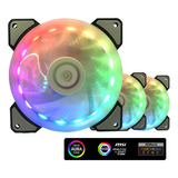 Ds X390-i - Ventilador Rgb De 4.724 In Con Control De Placa 