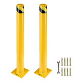 Vevor 2 Poste Delimitador Bolardo De Seguridad 91cm Trafico