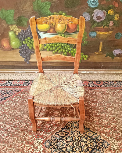 Silla De Estilo Provenzal 