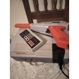 Consola Nintendo Original Con Pistola Zapper