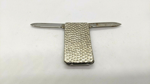 Vintage Anvil Gentleman's Money Clip Folding Pocket Knif Ccq