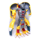 Digimon Agumon Wargreymon Digivolving Boneco Bootleg