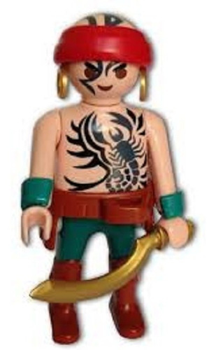 |todobloques Playmobil 5243 Figures Serie 3 Pirata Escropión