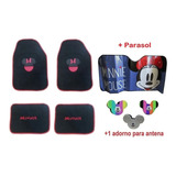 Tapetes Y Parasol Minnie Mouse Vw Jetta Clasico 2014