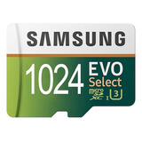 Cartão De Memoria Samsung Evo Select 1024gb