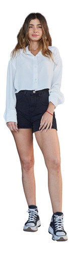 Camisa Crop Amplia Mujer 