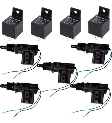 Seguros Eléctricos Actuador Relevador 4 Puertas Y Cajuela
