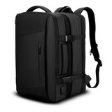 Mochila Antirrobo Impermeable Expandible Usb 35l