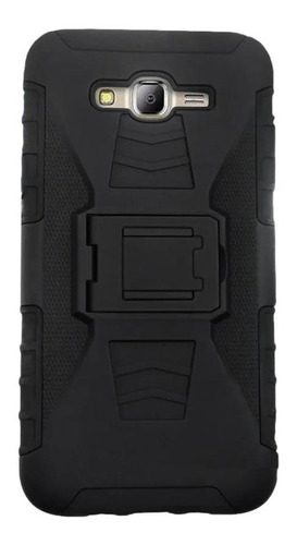 Funda Uso Rudo + Clip + Mica Para Samsung Galaxy