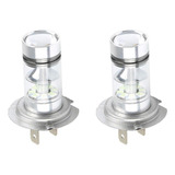 2pcs Luz Azul H7 100w 10000k 1100lm Carro Foglights Lâmpada