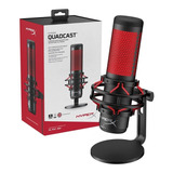 Microfono Gamer Condensador Usb Profesional Quadcast Stream