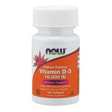 Now Foods | Vitamin D3 | 10,000 Iu | 250mcg | 120 Softgels