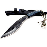 Cuchillo Kukri Negro Pavonado Tactico