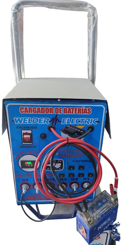 Cargador De Baterías Y Arrancador De Autos