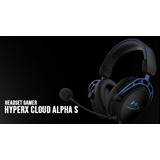Hyperx Cloud Alpha S - Sem Microfone (apenas 1 Mês De Uso) 