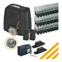 Motor Porton Corredizo Rapido Electrico Automatico Rossi Dz Atto Turbo 50hz Negro 60 Hz Z17