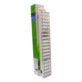 Luz De Emergencia 60 Led Recargable Usb 50 Hs Caja Verde