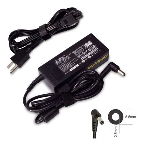 Cargador Para Portatil Asus A45v 19v-3.42a