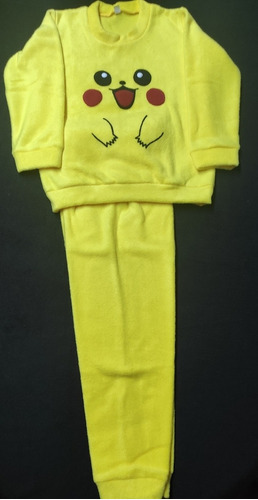 Pijama De Polar Pikachu 