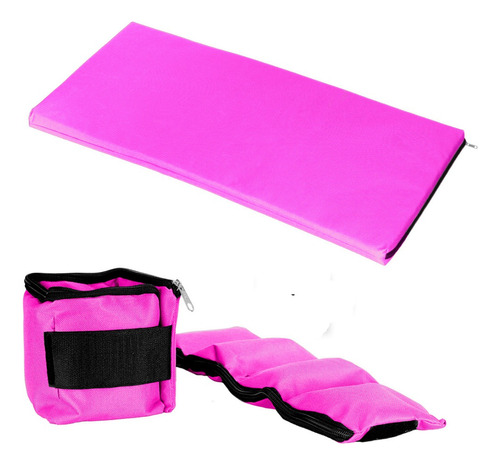 Kit Entrenamiento Colchoneta 1*50*5 + Par De Tobilleras 2kg