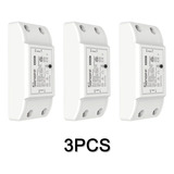 Paquete De 3 Interruptores Inteligentes Sonoff Wifi Domótica