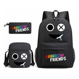 Backpa De Estilo Original Del Juego Spot Wash Friends Rainbo