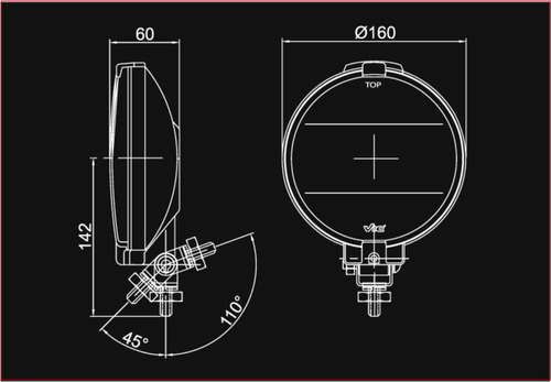 Kit De Faros Auxiliares Vic Linea Premio Foto 2