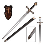 Espada Medieval De Acero  48.8 Real  Clásica 