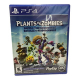 Plantas Vs. Zombies La Batalla Por Neighborville Ps4 Nuevo!!