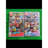 Pack Juegos Nintendo Swish Mario Odisey Y Mario Kart 8