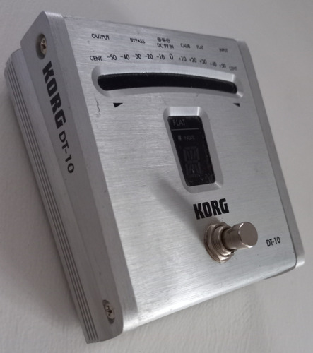 Pedal Afinador Cromatico Korg Dt-10 Guitarra Bajo