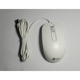 Mouse LG Branco Com Fio Usb - All In One 22v280