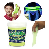 Slime Puxa Puxa Brilha No Escuro 180g Kimeleka Original