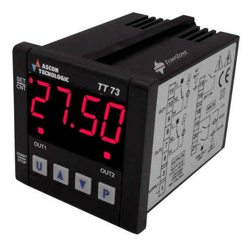 Temporizador Timer Digital Equiva A Eliwell  Zuchelli Ew72tr