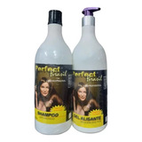 Escova Progressiva Perfect   Brasil 1  Lt + Shampoo   1  Lt