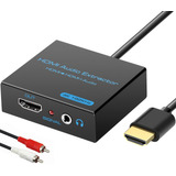 Hdmi Audio Extractor Splitter 4k Hdmi A Hdmi Convertidor De 