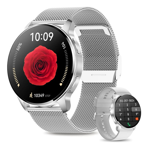 Reloj Inteligent  Mujer Y Hombre Bluetooth Impermeable 2024