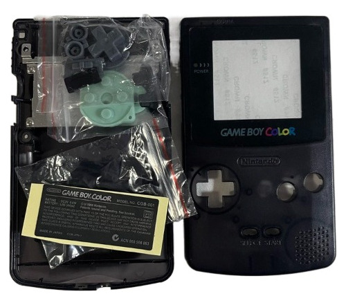 Carcasa Para Game Boy Color Negra Nuevo