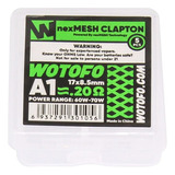 Resistência Wotofo Coil Mesh Clapton 0.2 Ohms A1&ni80 5pcs