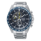 Relógio Seiko Ssb321p1 Motorsport Cronógrafo Azul