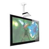 Suporte De  Teto Para Tv 10 A 55 Branco Sbrp150b Brasforma