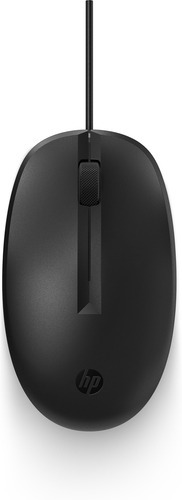 Mouse Alámbrico Hp 125 3 Botones Usb A 1.8 Metros